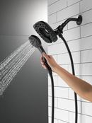 Delta Faucet Matte Black Multi Function Hand Shower 