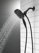 Delta Faucet Matte Black Multi Function Hand Shower 