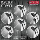 Delta Faucet Matte Black Multi Function Hand Shower 
