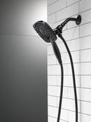 Delta Faucet Matte Black Multi Function Hand Shower 