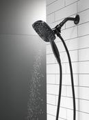 Delta Faucet Matte Black Multi Function Hand Shower 