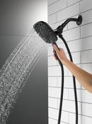 Delta Faucet Matte Black Multi Function Hand Shower 