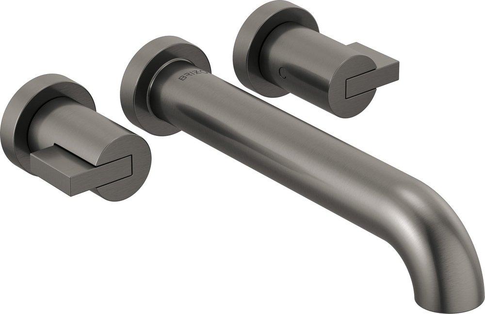 Brizo Luxe Steel Two Handle Wall Mount Filler (Trim Only) 