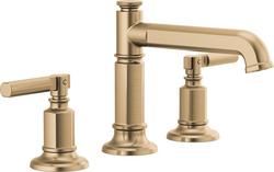 Two Handle Widespread Bathroom Sink Faucet in Brilliance&reg; Luxe Gold&reg; (Handles Sold Separately)