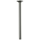 14 in. Ceiling Mount Shower Arm and Flange in Luxe Steel