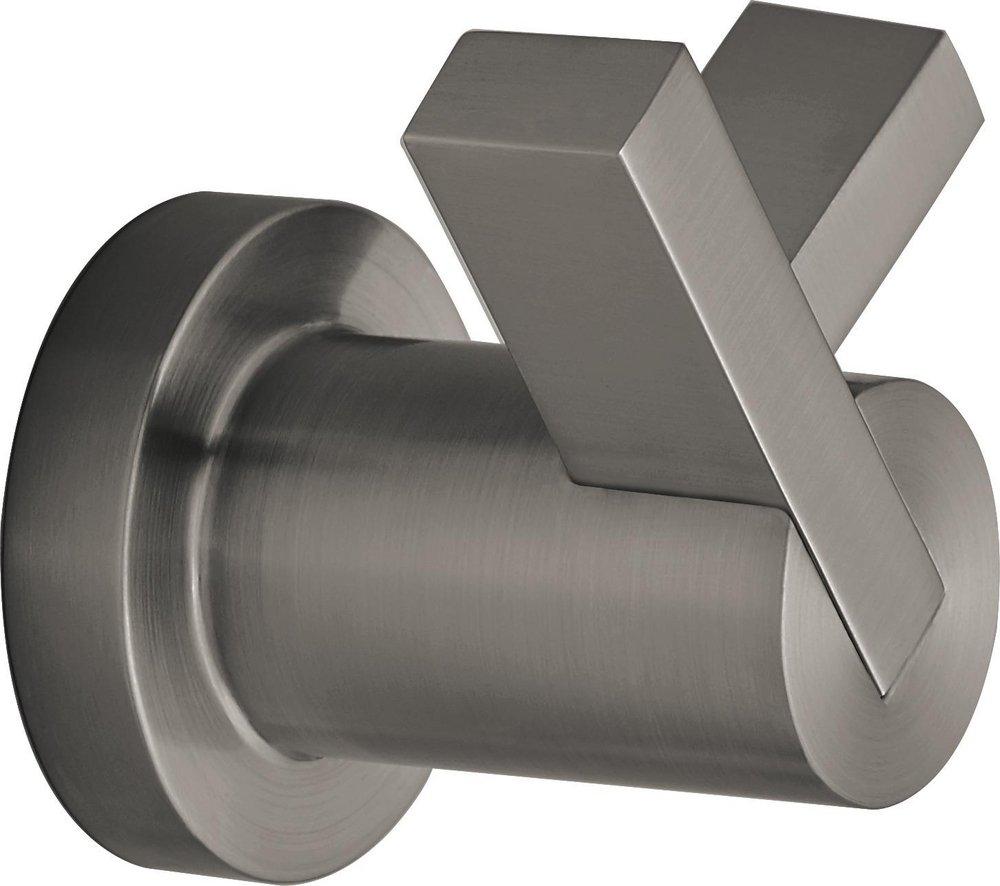 Delta Faucet Luxe Steel 2-Hook Robe Hook 