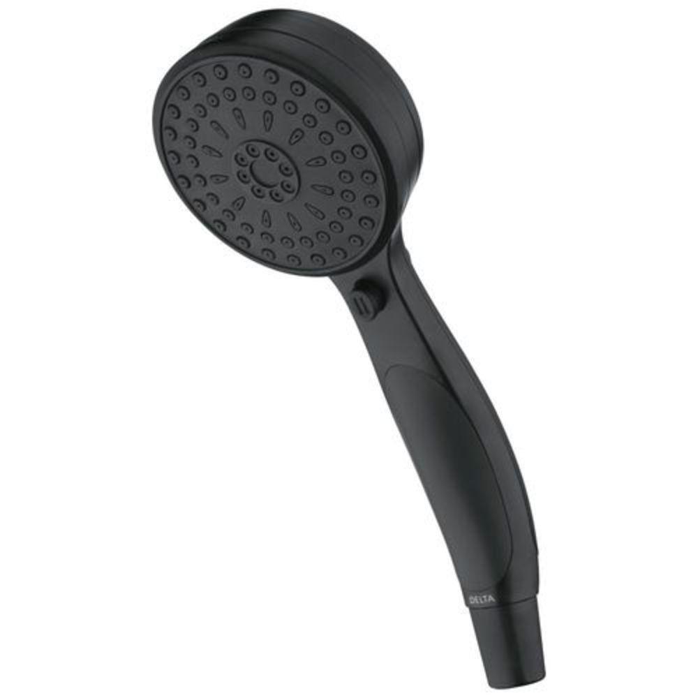 Delta Faucet Matte Black Multi Function Hand Shower 