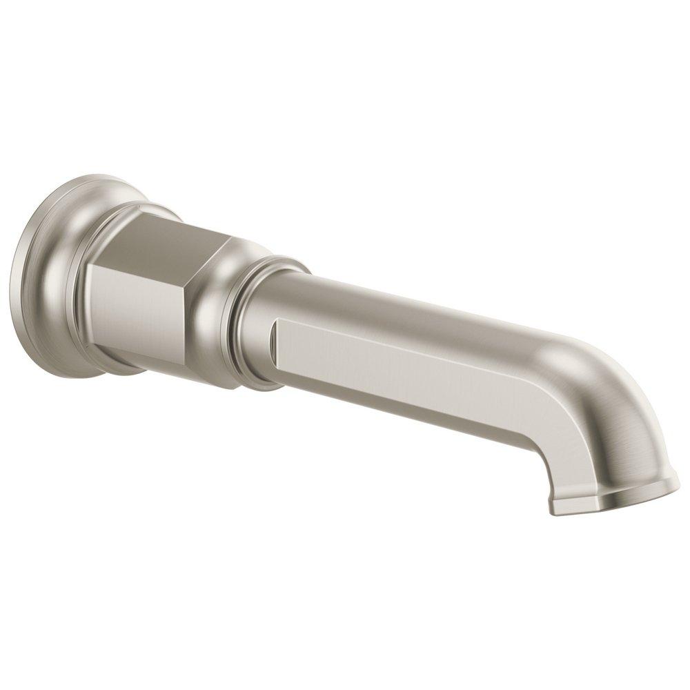 Brizo Luxe Nickel 2-3/4 in. Solid Brass Tub Spout 