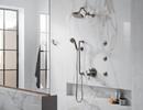 Brizo Luxe Steel Jointed Shower Arm and Flange 