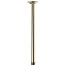 14 in. Ceiling Mount Shower Arm and Flange in Brilliance® Polished Nickel