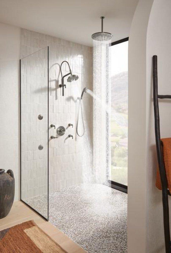 Brizo Brilliance&reg; Luxe Steel&reg; No Handle Bathtub & Shower Faucet (Trim Only) 