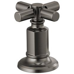 Two Handle Brass Cross Handle Kit in Brilliance&reg; Luxe Steel&reg;