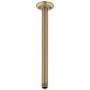 Delta Faucet Brilliance&reg; Champagne Bronze 1/2 x 14 x 2-1/2 in. Shower Arm and Flange 