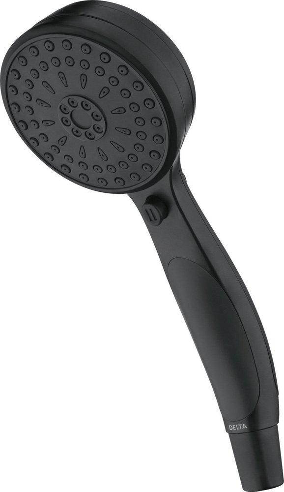 Delta Faucet Matte Black Multi Function Hand Shower 