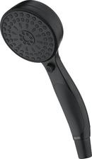 Delta Faucet Matte Black Multi Function Hand Shower 