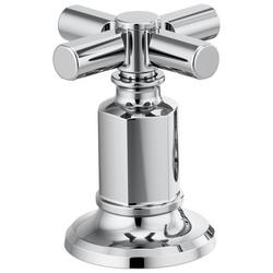 Two Handle Brass Cross Handle Kit in Polished Chrome
