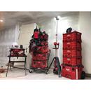 Milwaukee&reg; Red 18-3/5 in. Plastic Crate Bin 
