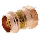 1/2 x 3/8 in. Copper Press Female Adapter (For Gas)