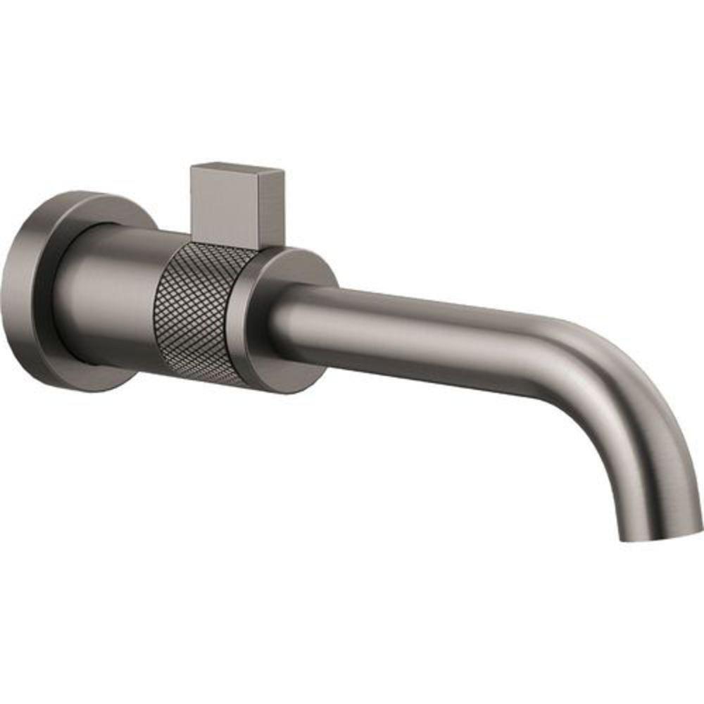 Brizo Luxe Steel Single Handle Wall Mount Bathroom Sink Faucet 