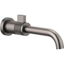 Brizo Luxe Steel Single Handle Wall Mount Bathroom Sink Faucet 