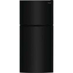 30 in. 20 cu. ft. Top Mount Freezer Refrigerator in Black