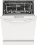 24 x 25 in. 4-Cycle Built-in Dishwasher in White