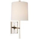 1-Light 75W 16-3/4 in. Wall Sconce in China White