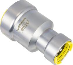 1-1/4 x 1 in. Press Zinc Nickel Carbon Steel Reducer