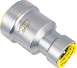 1-1/4 x 1 in. Press Zinc Nickel Carbon Steel Reducer