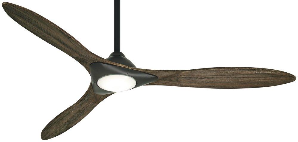 Minka Aire Oil Rubbed Bronze 31.08W 1-Light 3-Blade Y40 LED Ceiling Fan 