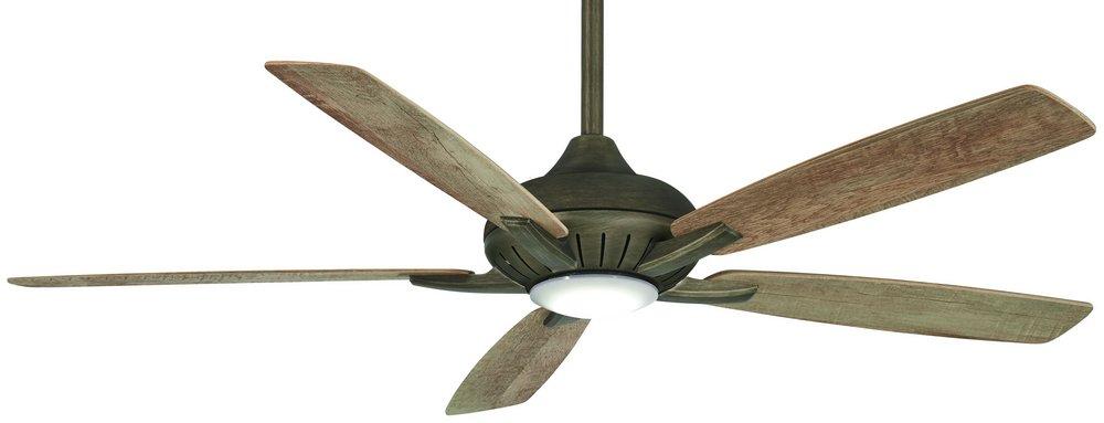 Minka Aire Heirloom Bronze 5 Blades 60 in. Indoor Ceiling Fan 