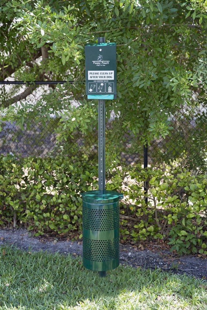 Crown Products Green Regal Pet Waste Station 