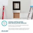 Elkay Aspen White Wall Mount Stainless Steel Indoor Bottle Filling Station 