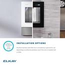 Elkay Midnight Wall Mount Stainless Steel Indoor Bottle Filling Station 