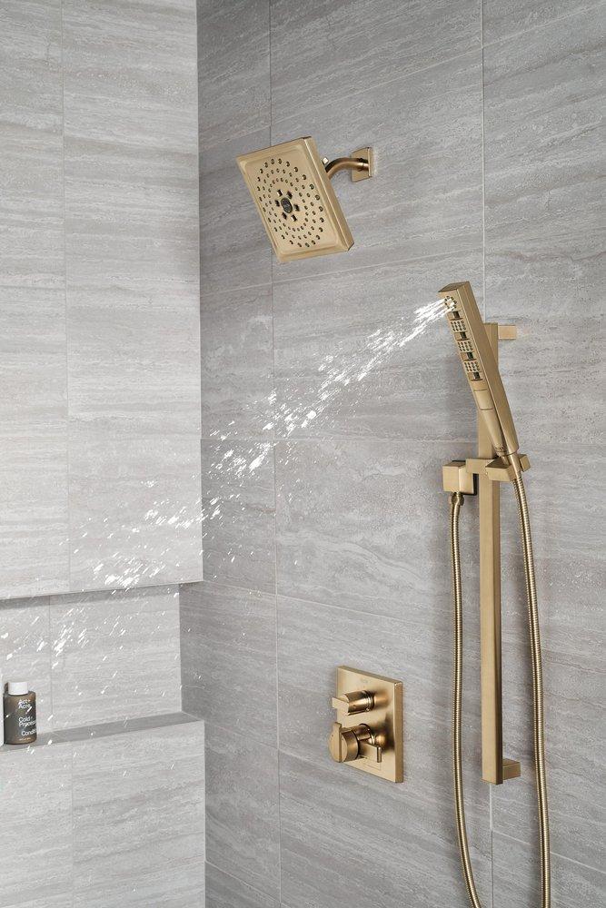 Delta Faucet Brilliance&reg; Champagne Bronze Two Handle Bathtub & Shower Faucet Trim Only 