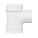 White PVC DWV Sanitary Tee 