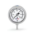 DK-LOK&reg; Stainless Steel 2-1/2 in. Stainless Steel Gauge 3/8 in. Tube Stub Connector LM Liquid 