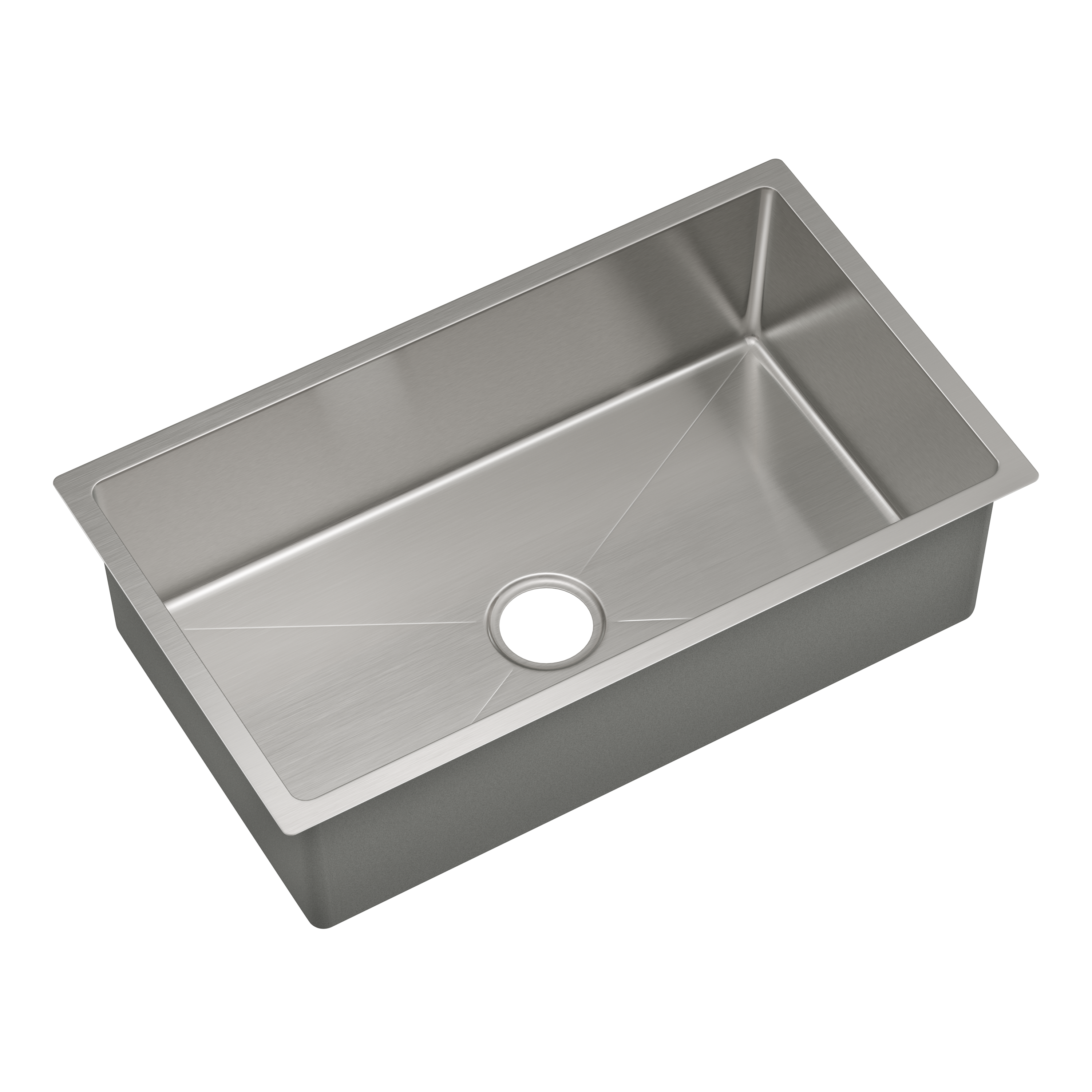 PROFLO&reg; Stainless Steel 31 x 18 in. Single Bowl Undermount Kitchen Sink 