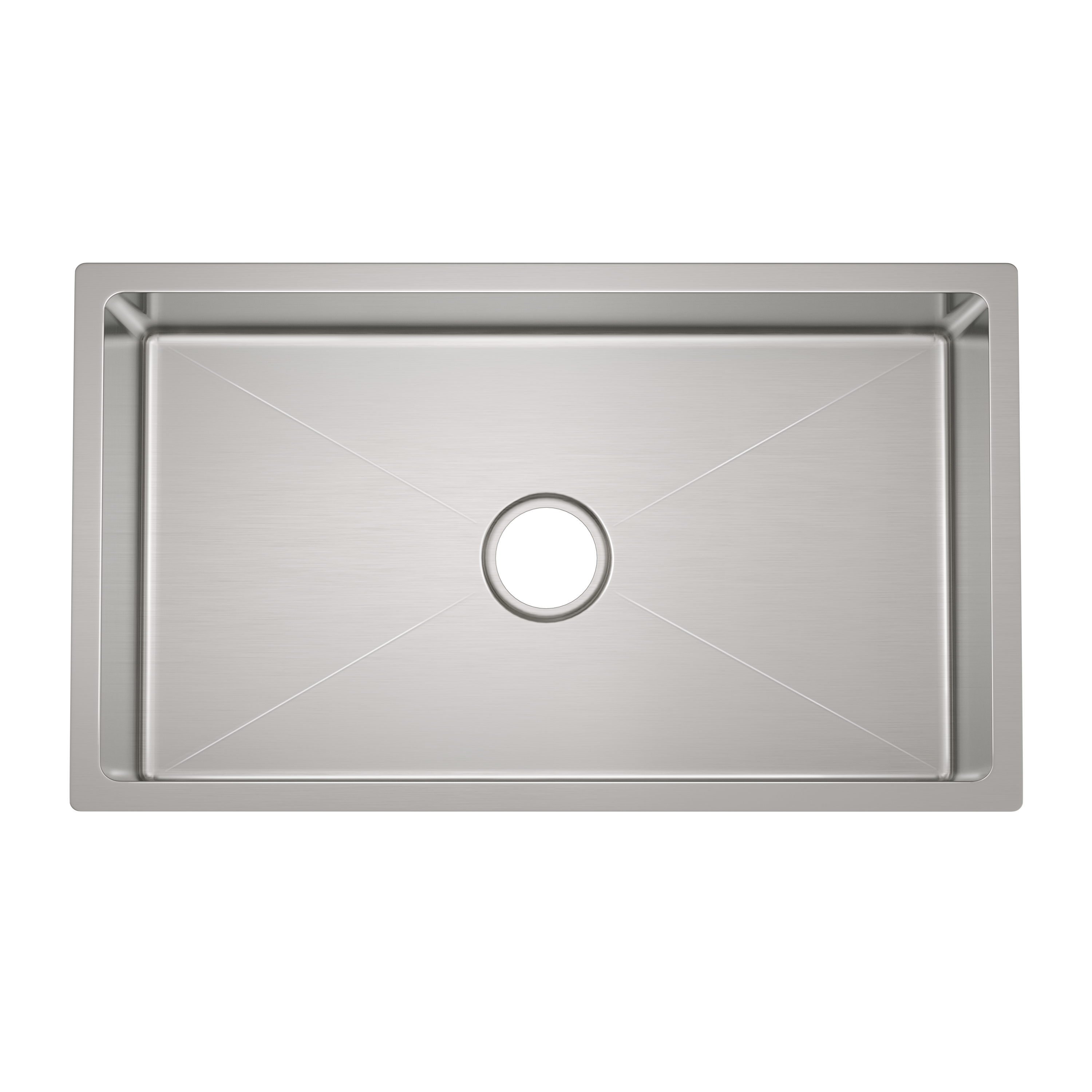 PROFLO&reg; Stainless Steel 31 x 18 in. Single Bowl Undermount Kitchen Sink 