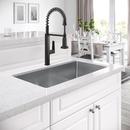 PROFLO® Matte Black Single Handle Pull Down Kitchen Faucet with Two-Function Spray 