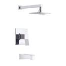 Gerber Plumbing Chrome Single Handle Single Bathtub & Shower Faucet Trim Only 