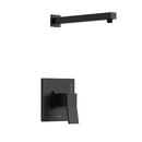 Gerber Plumbing Satin Black Single Handle Shower Faucet Trim Only 