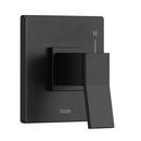 Gerber Plumbing Satin Black Brass Valve Trim Kit in Chrome 