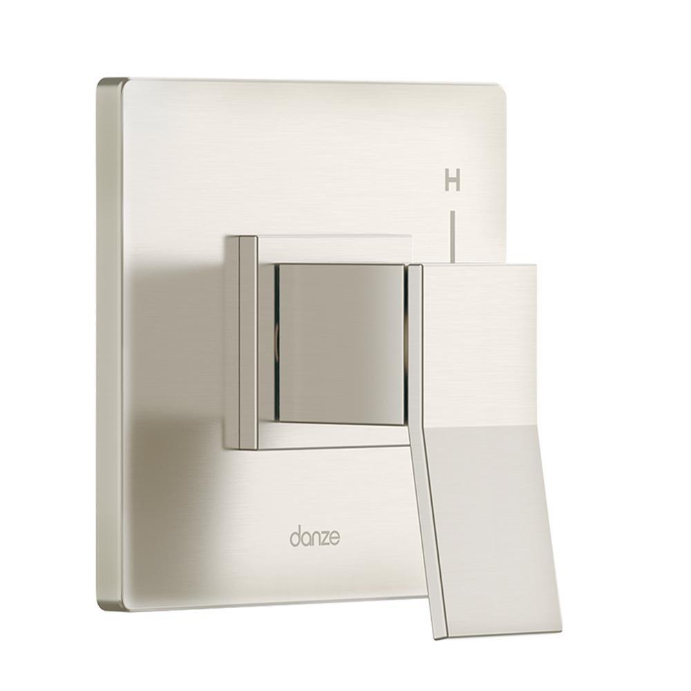 Gerber Plumbing Brushed Nickel Brass Valve Trim Kit in Chrome 