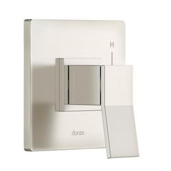 Brass Valve Trim in Brushed Nickel