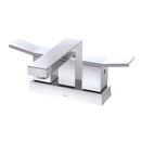 Gerber Plumbing Chrome Two Handle Centerset Bathroom Sink Faucet Lever Handle 