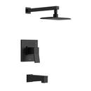 One Handle Single Function Bathtub & Shower Faucet in Satin Black (Trim Only)