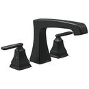 Two Handle Roman Tub Faucet in Matte Black (Trim Only)