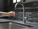 Single Handle Pull Down Bar Faucet in Arctic Stainless 