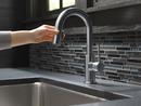 Single Handle Pull Down Bar Faucet in Arctic Stainless 
